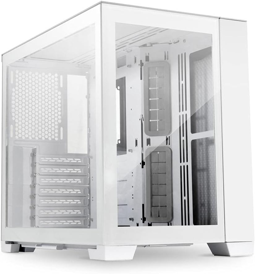 

Корпус ATX Lian Li O11D Mini-S Snow Edition белый, без БП, окно из закаленного стекла, 2*USB 3.2 Type-A, USB 3.2 Type-C, audio, O11D Mini-S Snow Edition