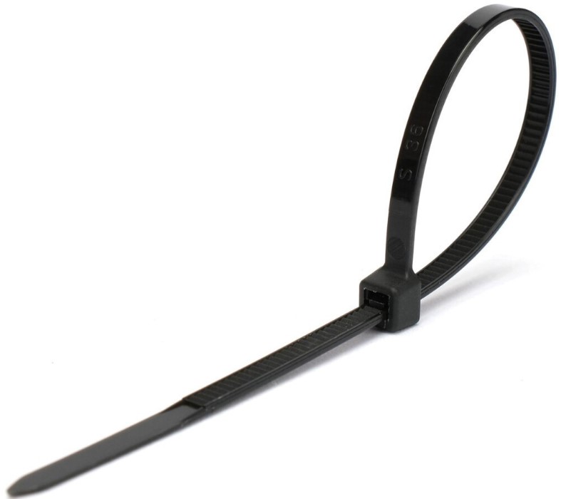 

Стяжки Cablexpert NYT-450x9B пластиковые 450 мм х 9 мм, чёрные (100 шт.), NYT-450x9B