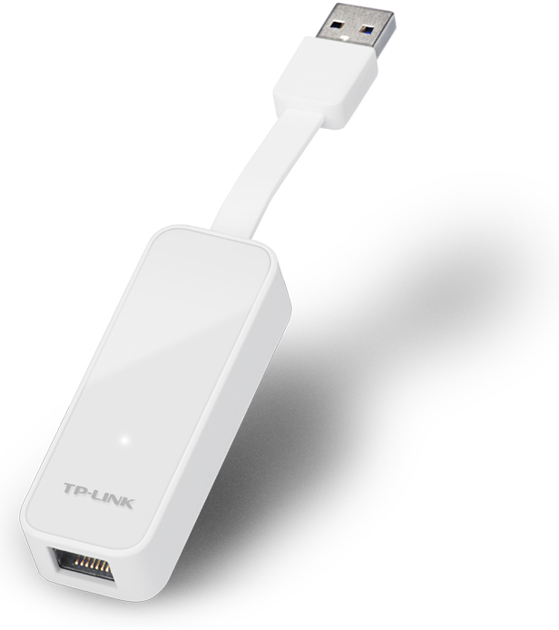 

Сетевая карта TP-LINK UE300 1x10/100/1000Base-T для шины USB 3.0, UE300