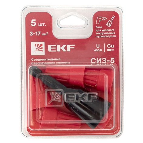 фото Зажим соединительный изолирующий EKF plc-cc-8-b в Казани