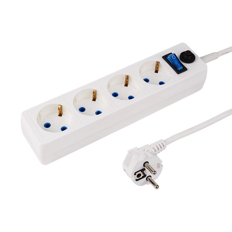 

Сетевой фильтр PROconnect 11-7226 STANDARD 4 гнезда, 1,5м, 3х0,75мм², с/з + автовыкл., белый, 11-7226
