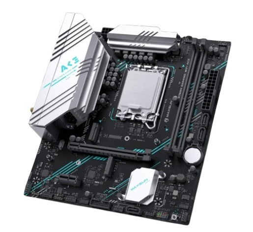 фото Материнская плата mATX MAXSUN MS-B760M GAMING WIFI ICE в Воронеже