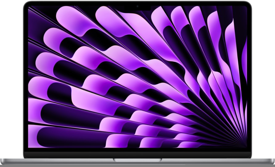 

Ноутбук Apple MacBook Air 13 MRXN3 13-inch M3 chip with 8-core CPU and 8-core GPU, 8GB, 256GB SSD - Space Grey, MacBook Air 13 (2024)