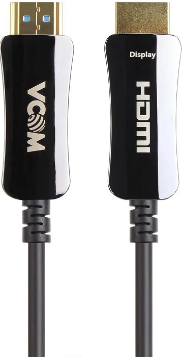 

Кабель интерфейсный HDMI-HDMI VCOM D3742A-40M 19M/M, ver. 2.0, 4K/60Hz, 40м, D3742A-40M