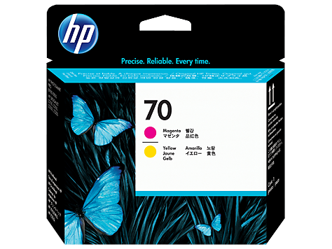

Картридж HP C9406A №70 для Z2100/Z3100 (печатающаяя головка пурпурный и жёлтый), C9406A