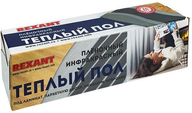 

Теплый пол Rexant 51-0505 450 Вт пленочный, 3 м²/0,5 х 6 м/450 Вт, 51-0505 450 Вт