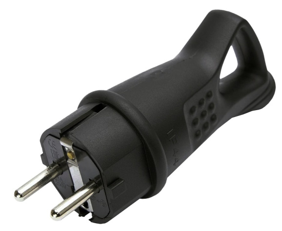 фото Каучуковая вилка  Filum FL-PLUG-P-EU-IP44-BK в Красноярске
