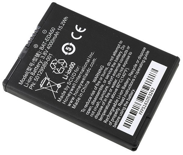 

Опция Intermec BAT-EDA50K-1 аккумулятор EDA50K Battery (3.8V, 4,000mAh), BAT-EDA50K-1