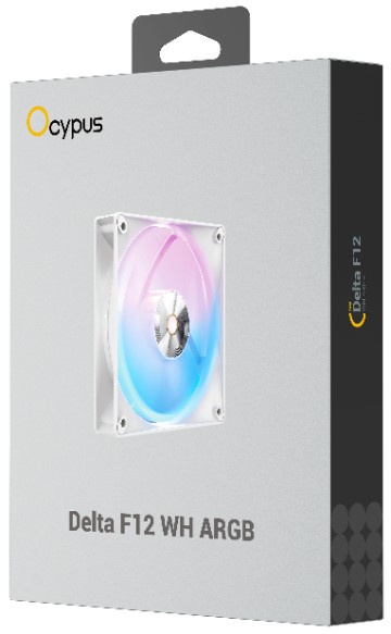 фото Вентилятор для корпуса Ocypus Delta-F12-WH ARGB в Самаре