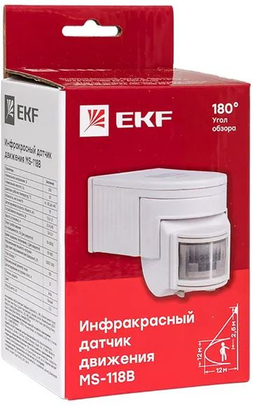 фото Датчик движения инфракрасный EKF dd-ms-118B в Уфе