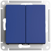 фото Выключатель двухклавишный кнопочный  Systeme Electric ATN001117