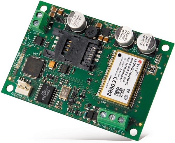 Конвертер SATEL GPRS-T1 BO мониторинга в формат GPRS/SMS, преобразует телефонный сигнал мониторинга от любой ПКП из Contact ID и 4/2 в формат GPRS/SMS