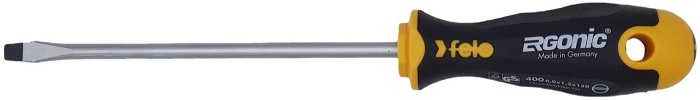 

Отвертка шлицевая Felo 40006510 Ergonic 6,0X1,2X150, 40006510