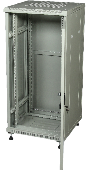 

Шкаф напольный 19", 22U W&T B226080GWTWOF 600x800 мм, передняя дверь стекло, задняя глухая металл, цвет серый. Без вент., B226080GWTWOF