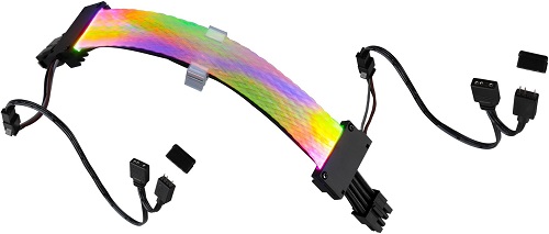 

Кабель удлинительный GELID CA-RGB-8P-01 Astra ARGB 6+2-pin PCI-E, 30см, ARGB подсветка, CA-RGB-8P-01
