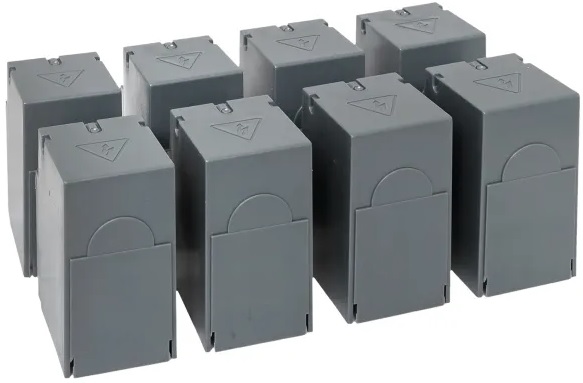 

Комплект клеммных крышек EKF tb-cvrshort-8-315-400 (короткие) 8 шт. для рубильников TwinBlock 315-400А, tb-cvrshort-8-315-400