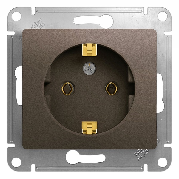 

Розетка Schneider Electric GSL000843 с/з, 16А шоколад, GSL000843