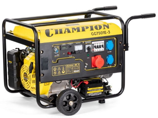 фото Генератор бензиновый CHAMPION GG7501E-3 в Санкт-Петербургe