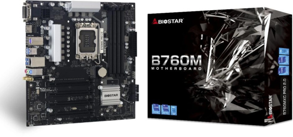 фото Материнская плата mATX Biostar B760MXC PRO в Уфе