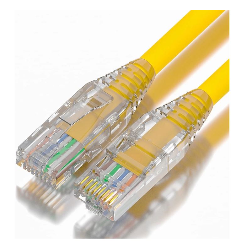 

Кабель патч-корд U/UTP 6 кат. 5м Greenconnect GCR-55440 желтый, коннектор ABS, 24 AWG, ethernet high speed 10 Гбит/с, RJ45, T568B, GCR-55440