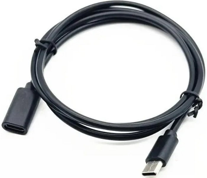 

Кабель-удлинитель Buro BU-EXT-TYPEC-2M USB Type-C (m) USB Type-C (f) 2м черный (1996411), BU-EXT-TYPEC-2M