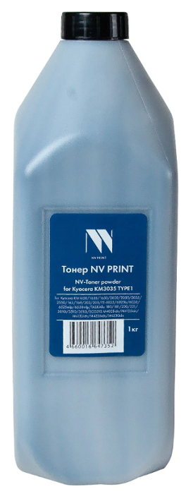 

Тонер NVP NV-KYO3035-TYPE1-1KG для Kyocera KM3035, KM2530, 3530, 4030, 3035, 4035, 5035, 3050, 4050, 5050, 2540, 2560, 3040, 3060, Taskaifa 300i, blac, NV-KYO3035-TYPE1-1KG