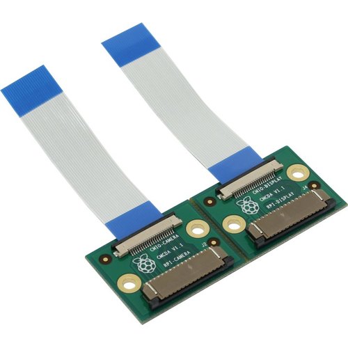 

Плата расширения ACD RA298 для подключения камеры и дисплея к Raspberry Pi Compute Module IO Board Camera Display Adaptor, RA298