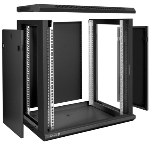 фото Шкаф настенный 19", 12U Exegate EC-WM-12U.450.M.BLACK в Екатеринбурге