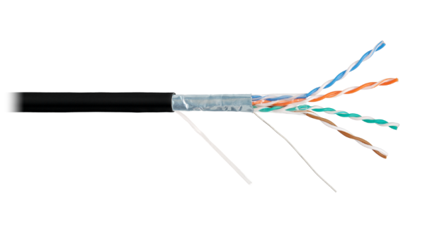 фото Кабель витая пара F/UTP 5e кат. 4 пары NikoMax NMC 4200C-BK в Перми