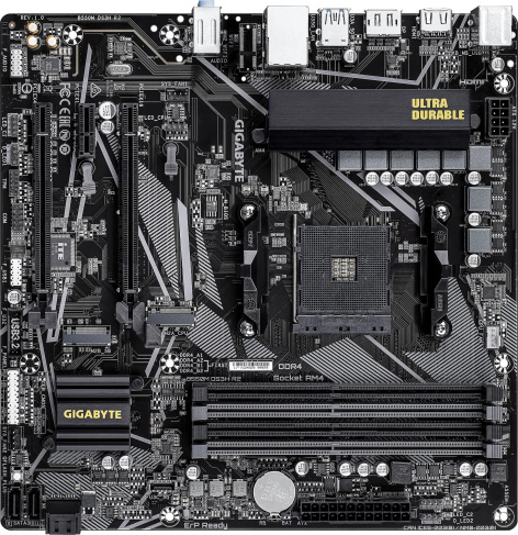 фото Материнская плата mATX GIGABYTE B550M DS3H R2 в Уфе