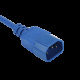 фото Кабель питания  Lanmaster LAN-PP13/14-1.0-BL в Уфе