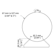 фото Крепление HIKVISION DS-1275ZJ-S-SUS