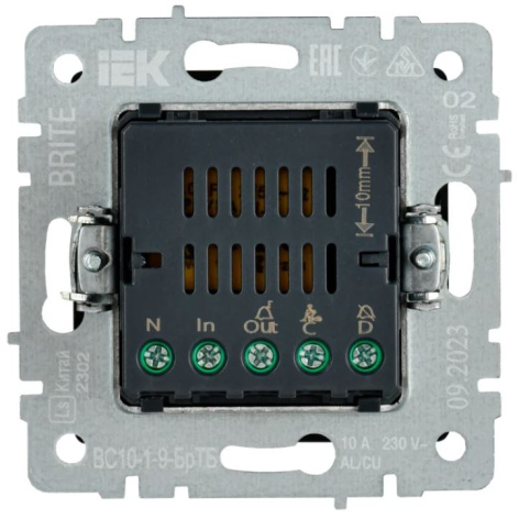 фото Кнопка звонка  IEK BR-V14-2-10-K45 в Ростове-на-Дону