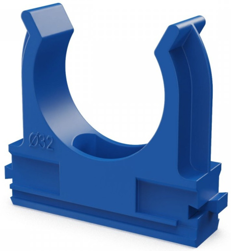 Изображение товара Клипса Промрукав PR13.0108 для крепления ПВХ и гофрированных труб