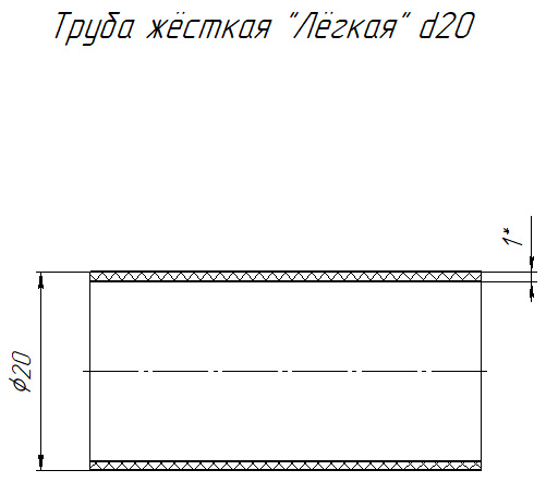 фото Труба жёсткая  Промрукав PR05.0118 в Красноярске