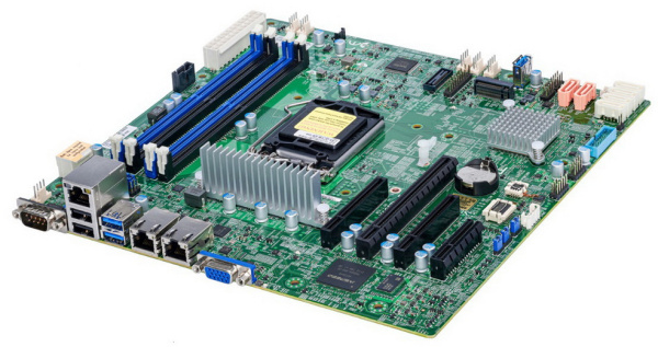 фото Материнская плата mATX Supermicro MBD-X12STL-F-B в Уфе