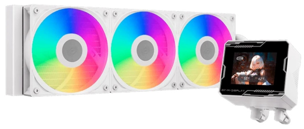 фото Система охлаждения жидкостная PCCooler GT360M Display ARGB WH в Санкт-Петербургe