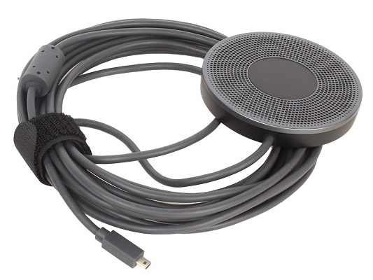 

Микрофон для конференций Logitech 989-000405 проводной, для интернет-камеры MeetUp, 989-000405
