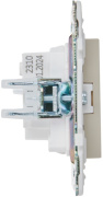 фото Розетка без заземления IEK SK-R10-10-K10