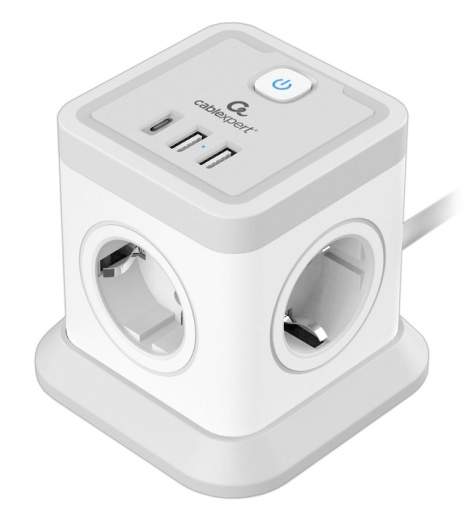 фото Сетевой фильтр  Cablexpert TWR-4-CU2-W-2 в Омске