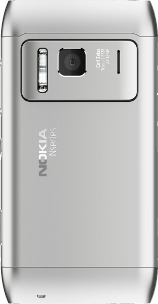 фото   Nokia N8 Silver White