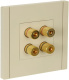 фото Розетка аудио  IEK FP-S40-K10 в Уфе