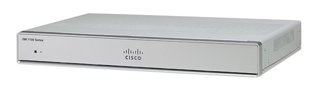 

Маршрутизатор Cisco C1111-4P WAN-порты: 1 x GE, 1 x SFP combo, LAN-порты: 4xGE (из них 2 PoE или 1 РоЕ+), консольные порты: 1хFE RJ-45, 1xUSB 3.0, C1111-4P