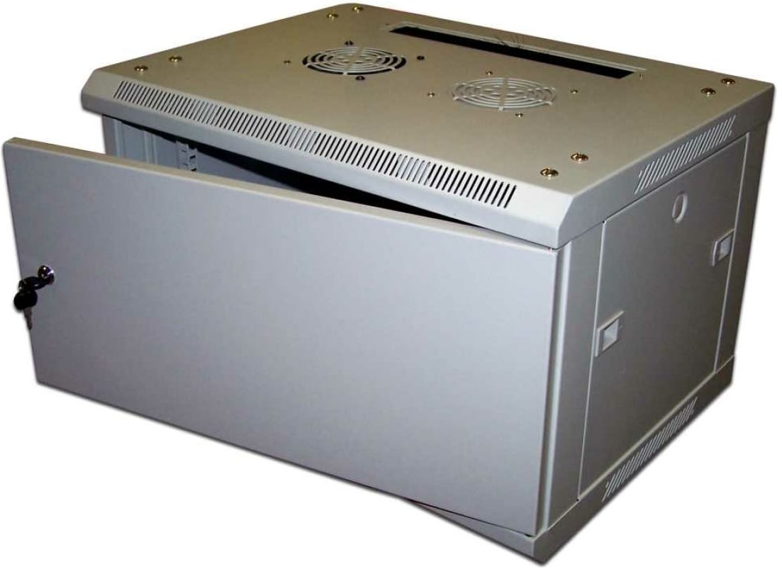 

Шкаф настенный 19, 15U TWT TWT-CBW2-15U-6x4-M PRO, 600x450, дверь металл, TWT-CBW2-15U-6x4-M