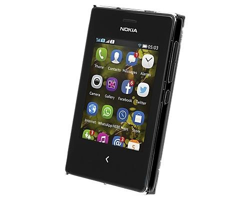 фото Мобильный телефон  Nokia 503 Dual Black