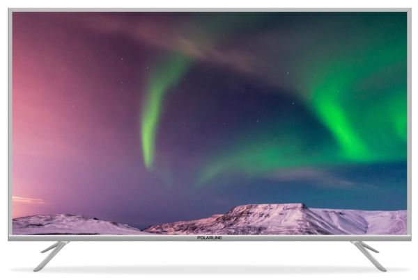 

Телевизор LED POLARLINE 65PU51TC-SM 65" серебристый 4K Ultra HD 50Hz DVB-T DVB-T2 DVB-C WiFi Smart TV (RUS), 65PU51TC-SM