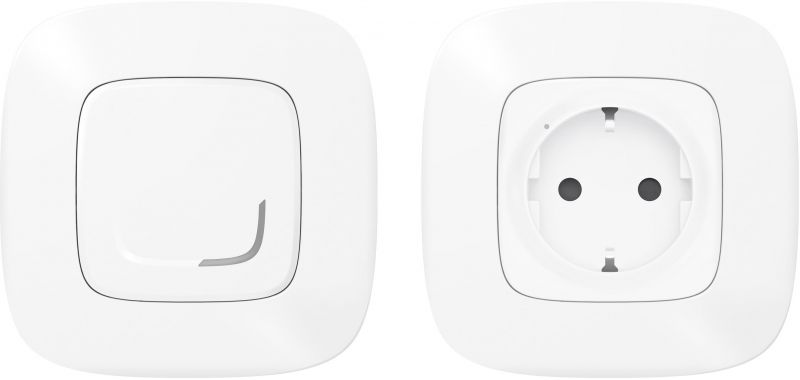 

Набор Legrand 752554 Valena Allure with NETATMO, для управления бытовыми электроприборами. Умная розетка 2К+З 16А 230В + умный беспроводной 1-клавишн, 752554