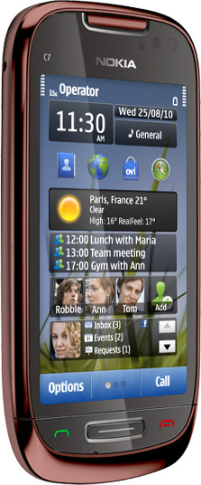 фото Мобильный телефон  Nokia C7 Mahogany Brown