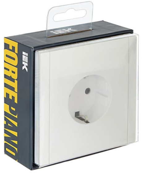 фото Розетка с заземлением  IEK FP-R14-16-1-K01 в Уфе