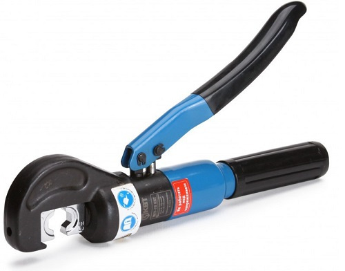 Изображение товара Гидравлический пресс для обжима кабелей КВТ 52065 с 8 штампами